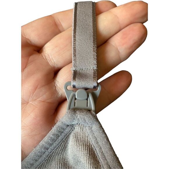 Modern eternity maternity, women’s gray, nursing bra, size large ￼ - Picture 5 of 6